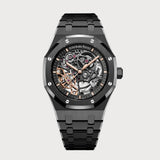 Royal Oak 41 Double Balance Wheel Skeleton In Black Ceramic