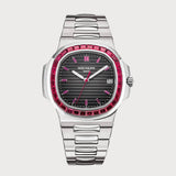 Nautilus Ruby Set In Platinum