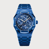 Royal Oak 41 Perpetual Calendar In Blue Ceramic
