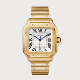 Santos Large In Yellow Gold