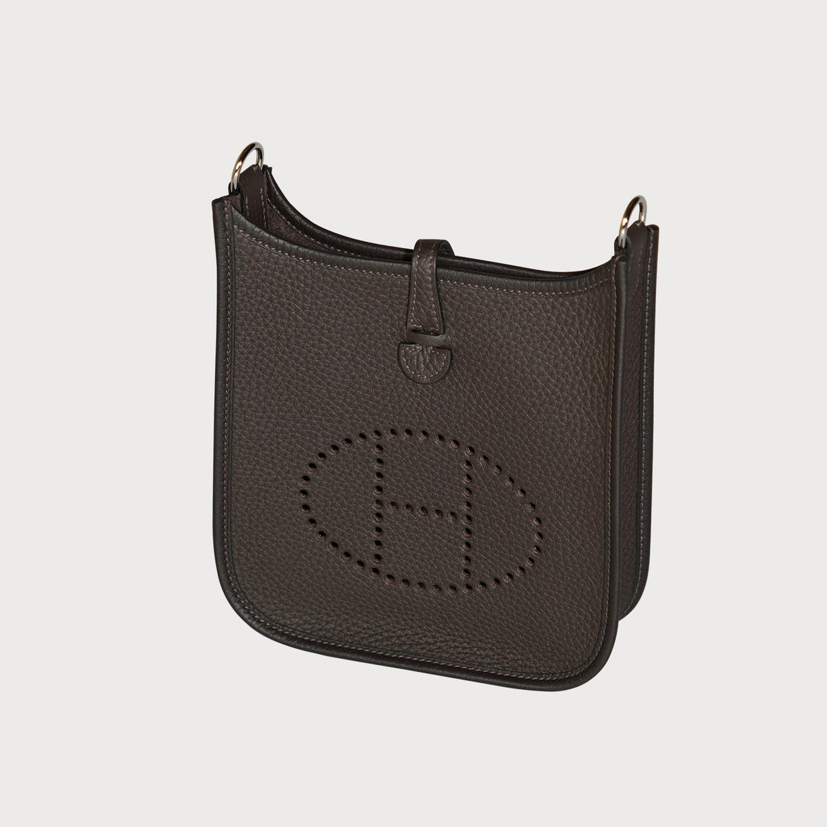 Hermès Evelyne 16 Ebene With Palladium Hardware In Taurillon Clemmence Leather