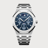 Royal Oak 41 Ultra-Thin Perpetual Calendar With Blue Dial