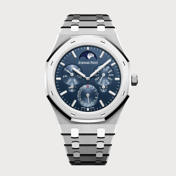 Audemars Piguet Royal Oak 41 Ultra-Thin Perpetual Calendar With Blue Dial