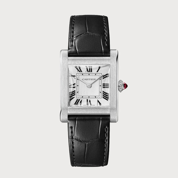 Cartier Tank Normale Large In Platinum