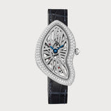 Crash Diamond Set Openworked/ Skeleton In Platinum