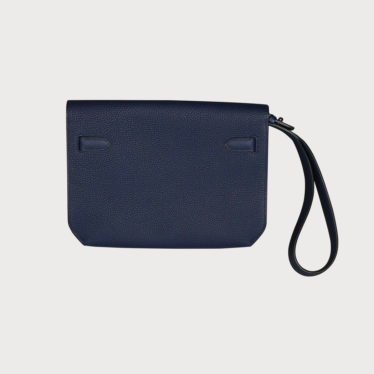 Hermès Kelly Depeche 25 Blue Saphir With Palladium Hardware In Togo Leather - view 9