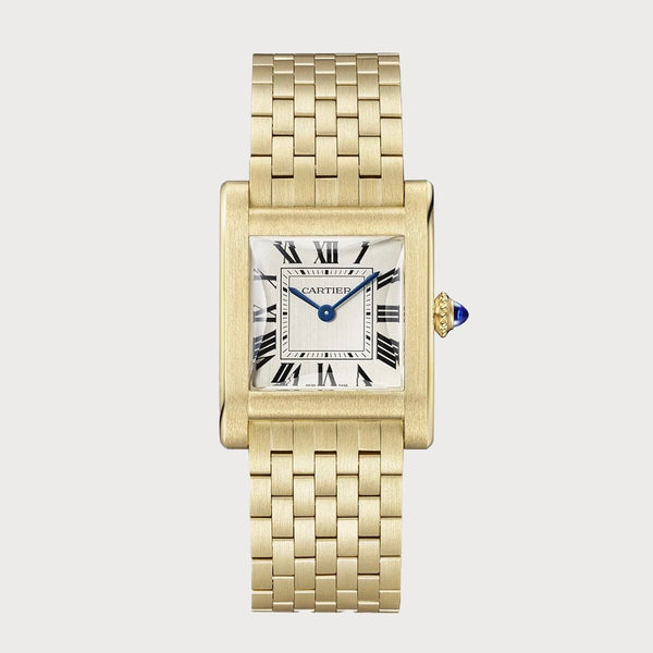 Cartier Tank Normale Large In Yellow Gold