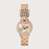 La Panthère 23,6mm In Full Rose Gold With Diamond Set Case