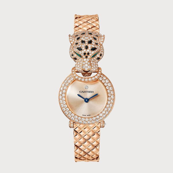 Cartier La Panthère 23,6mm In Full Rose Gold With Diamond Set Case