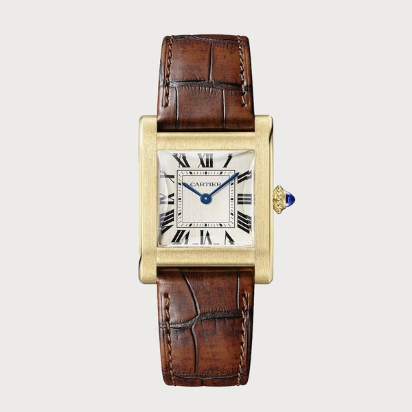 Cartier Tank Normale Large In Yellow Gold