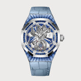 Royal Oak Concept Flying Tourbillon With Baguette Cut Blue Sapphires