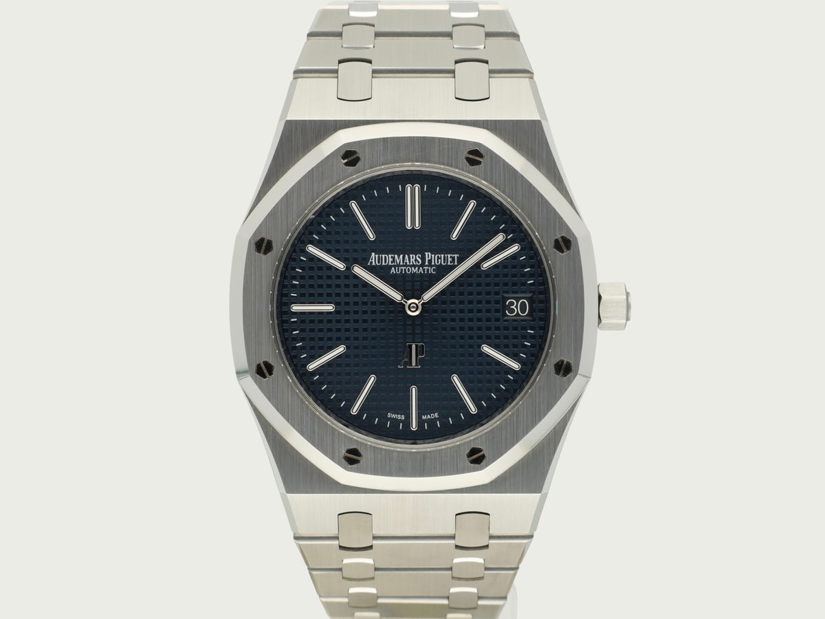 Royal Oak Jumbo 39 Extra-Thin With Blue Dial
