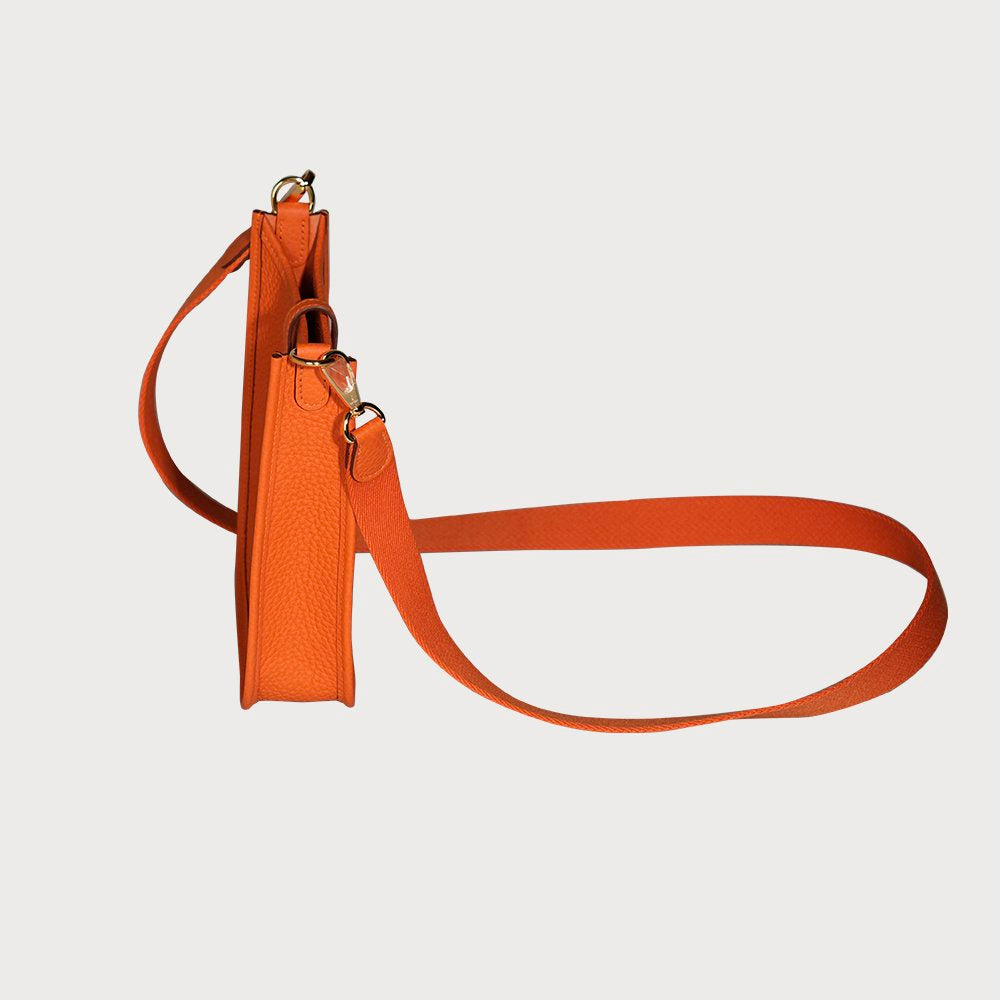 Hermès Evelyne 16 Orange With Gold Hardware In Taurillon Clemmence Leather - view 2