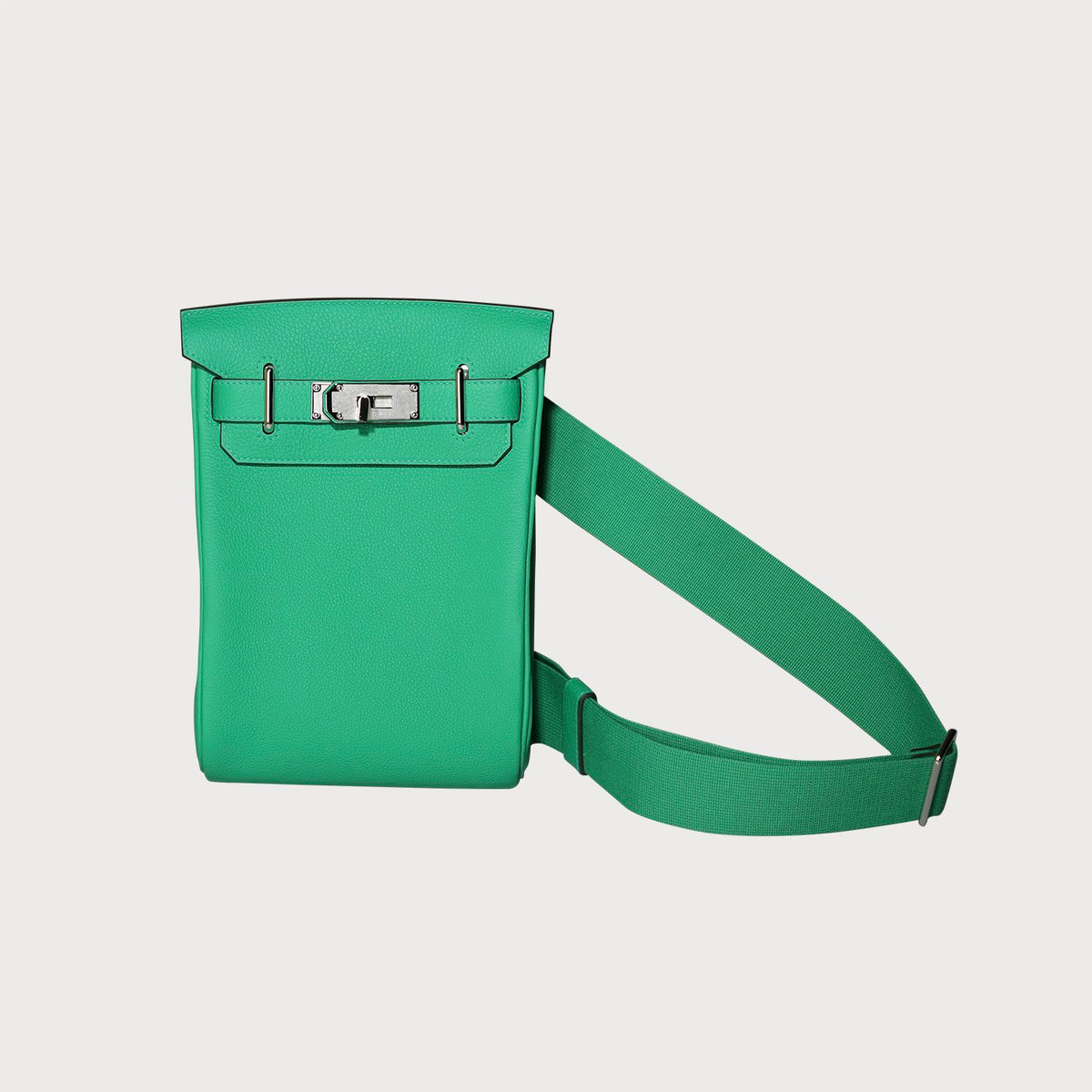 Hermès Hac A Dos Pm Vert Menthe Phw In Togo Leather Hss - view 8