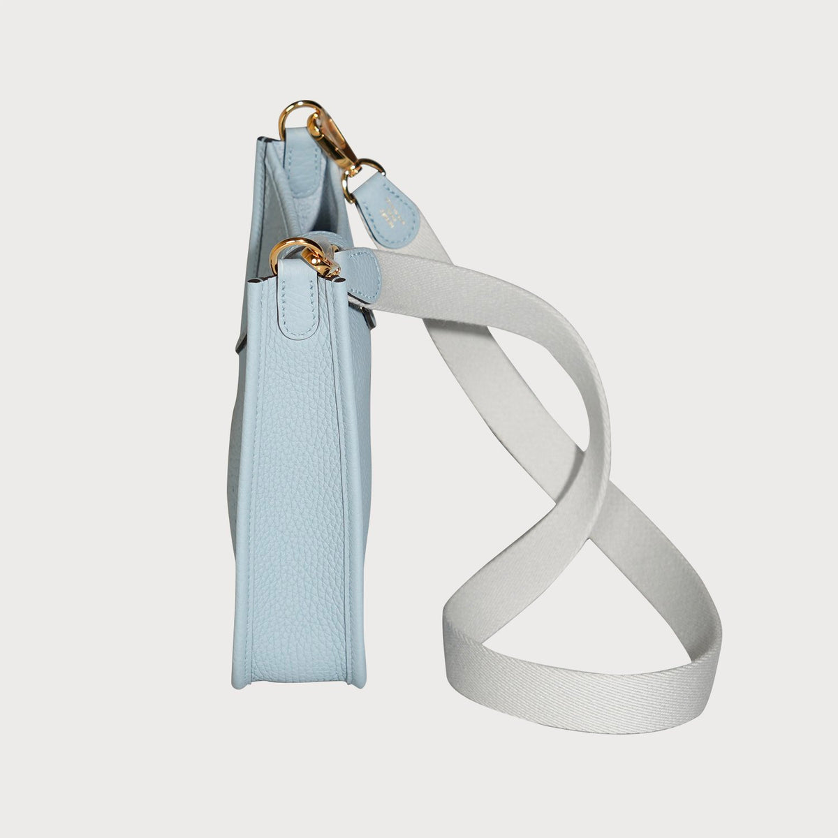 Hermès Evelyne 16 Baby Blue With Gold Hardware In Clemmence Leather - view 9