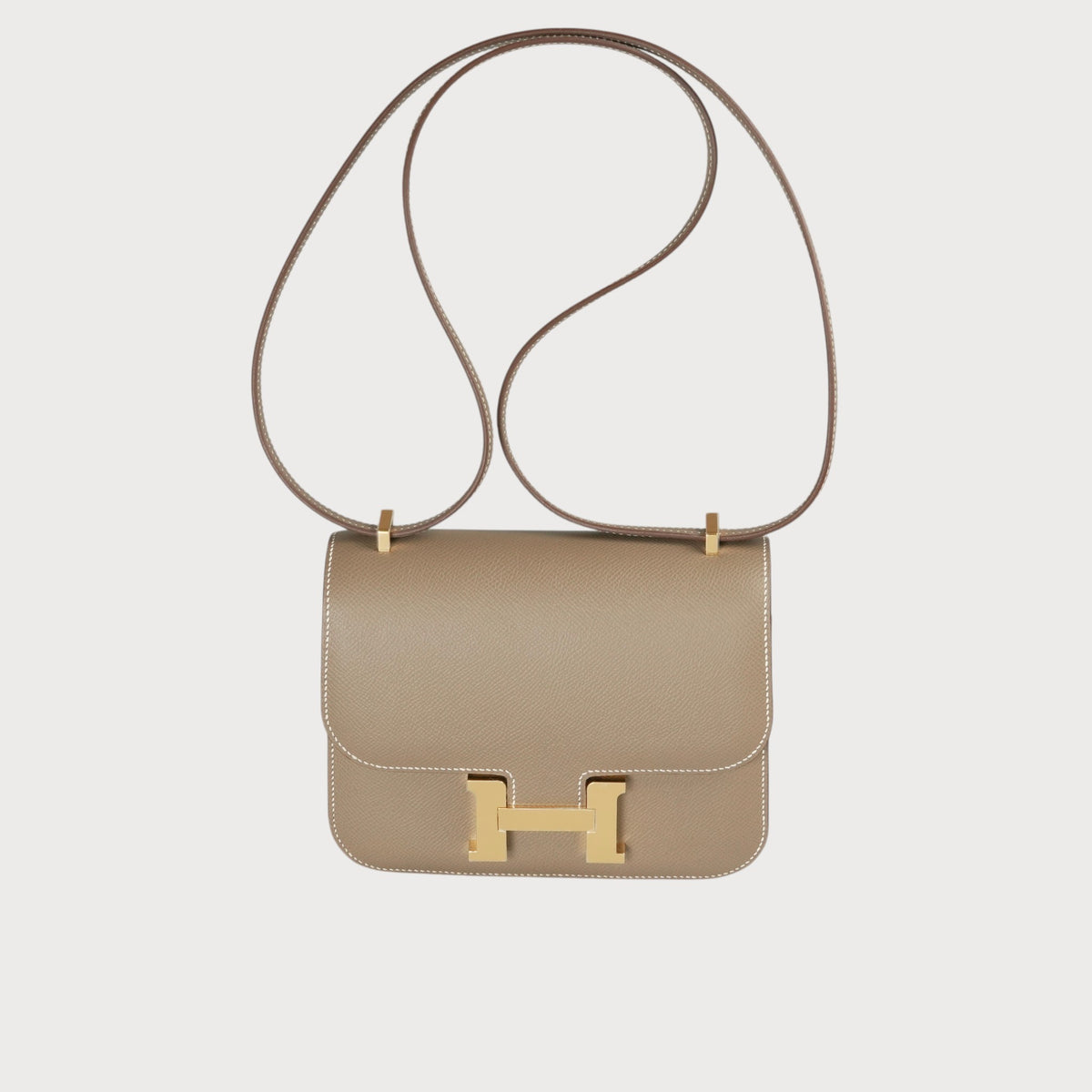 Hermes Constace 18 Etoupe Ghw Epsom