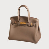 Birkin 30 Etoupe With Gold Hardware In Togo Leather