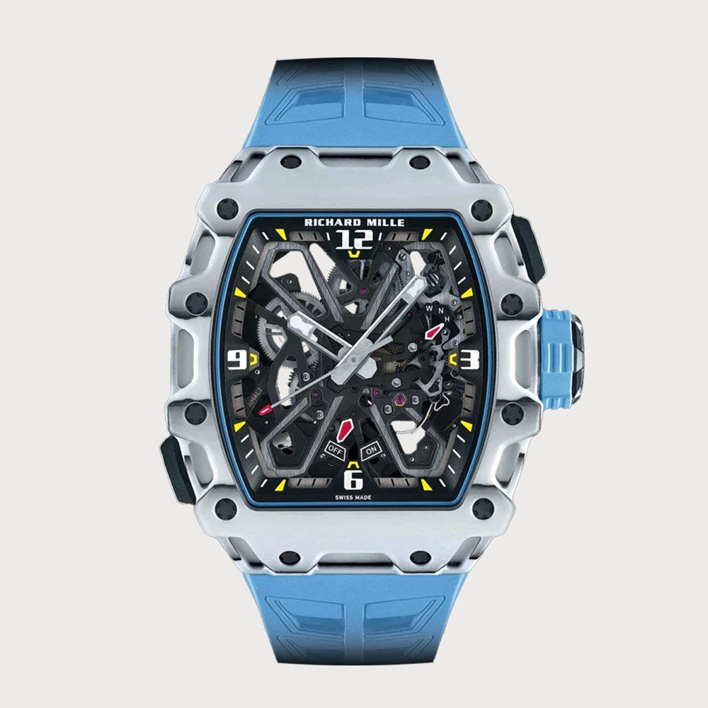 Richard Mille Rm35-03 Rafael Nadal In White Quartz Tpt & Carbon Tpt
