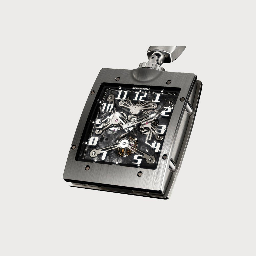 Richard Mille Rm020 Manual Winding Tourbillon Pocket Watch