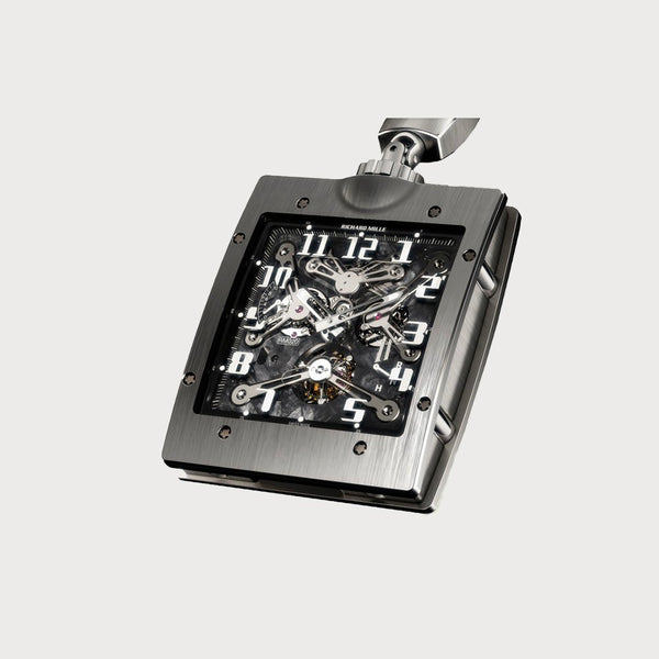 Richard Mille Rm020 Manual Winding Tourbillon Pocket Watch