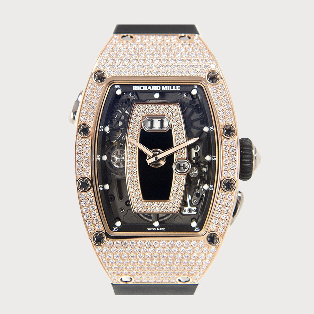 Richard Mille Rm037 Rose Gold Diamond Set