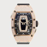 Rm037 Rose Gold Diamond Set