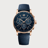 Code 11.59 Chronograph In Rose Gold With Dark Blue Dial
