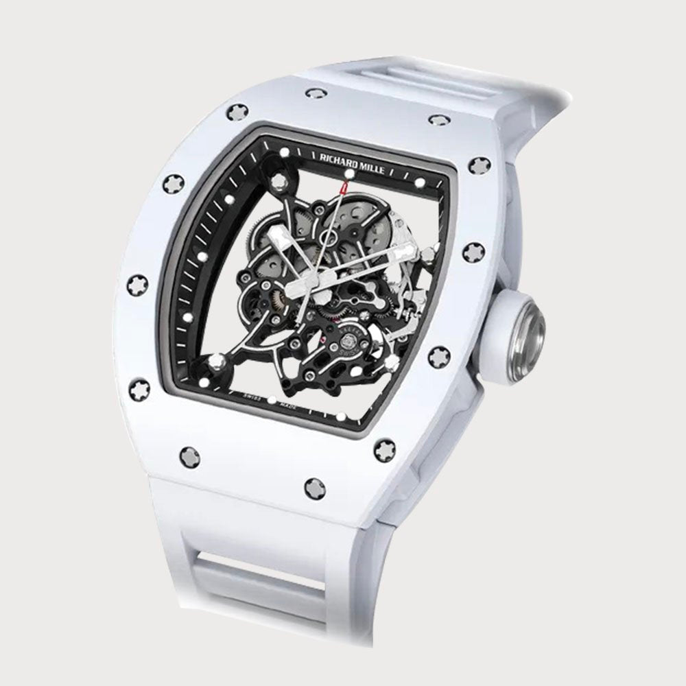 Richard Mille Rm055 Bubba Watson Skeleton White