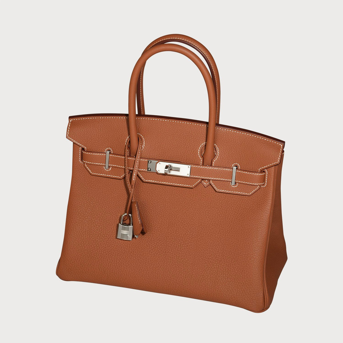 Hermès Birkin 30 Gold With Palladium Hardware In Togo Leather