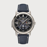 Minute Repeater Tourbillon Retrograde Perpetual Calendar In Platinum