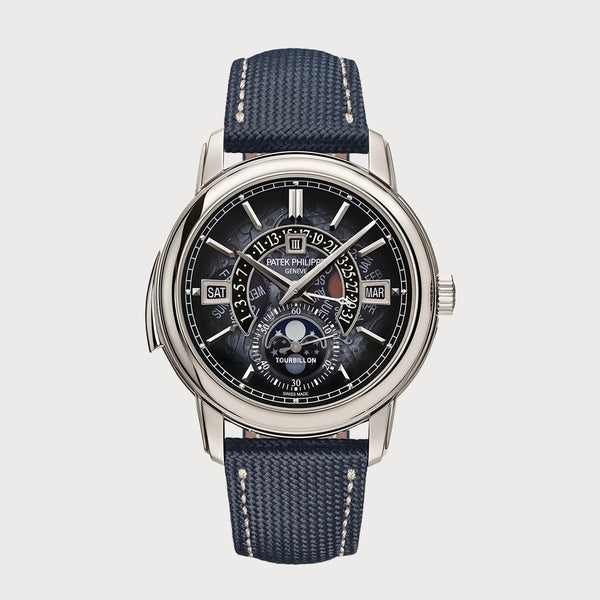 Patek Philippe Minute Repeater Tourbillon Retrograde Perpetual Calendar In Platinum