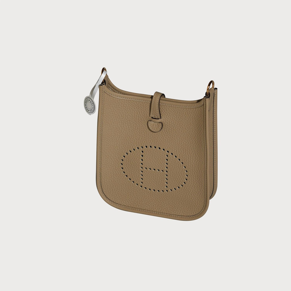 Hermès Evelyne 16 Trench With Gold Hardware In Taurillon Clemmence Leather