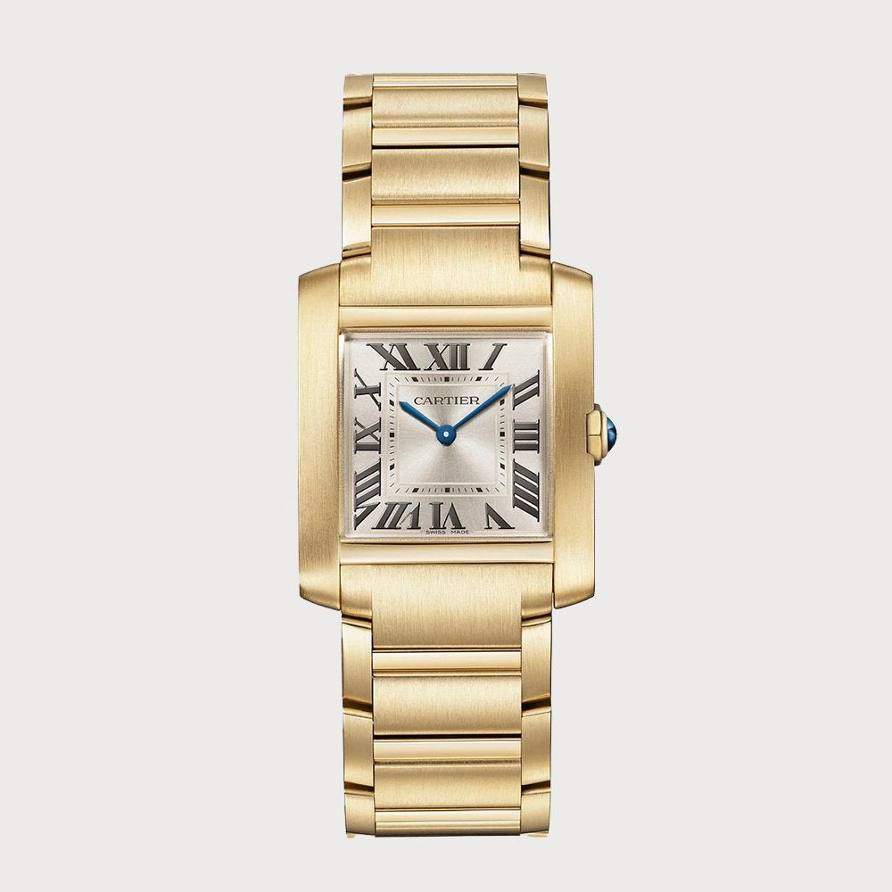 Cartier Tank Française Medium In Yellow Gold