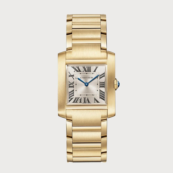 Cartier Tank Française Medium In Yellow Gold