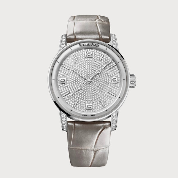 Audemars Piguet Code 11.59 Diamond Set In 18k White Gold