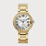 Ballon Bleu 36mm Diamond Set In Yellow Gold