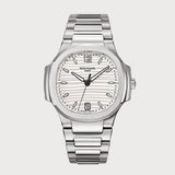 Ladies Nautilus In Stainless Steel With White Dial