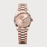 Datejust 31 Rosé Roman Dial In Rose Gold