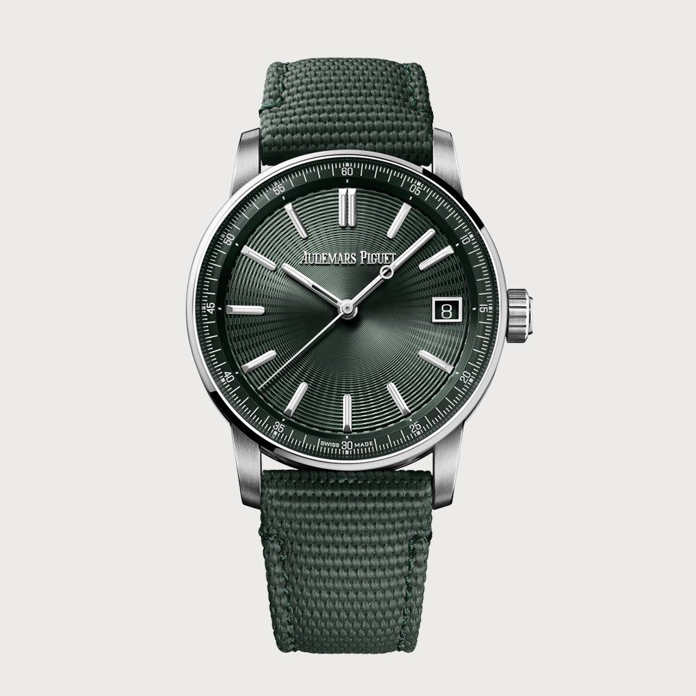 Audemars Piguet Code 11.59 With Green Dial In Stainless Steel