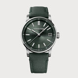 Code 11.59 With Green Dial In Stainless Steel