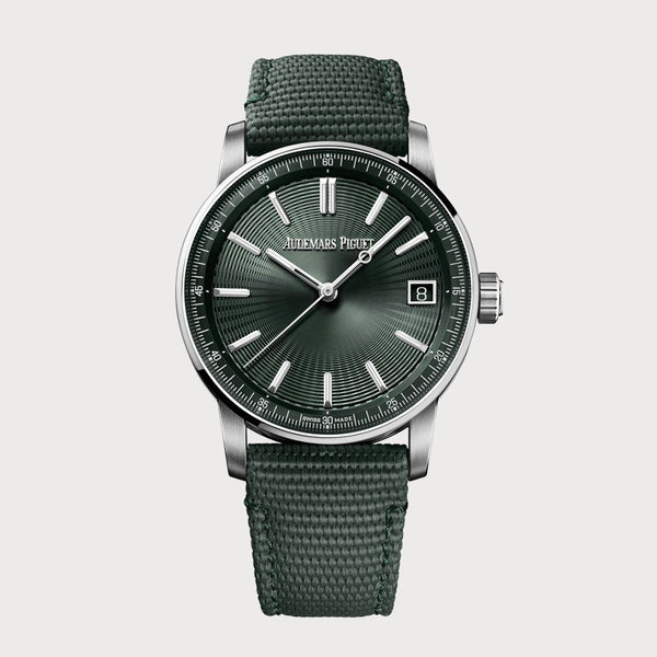 Audemars Piguet Code 11.59 With Green Dial In Stainless Steel