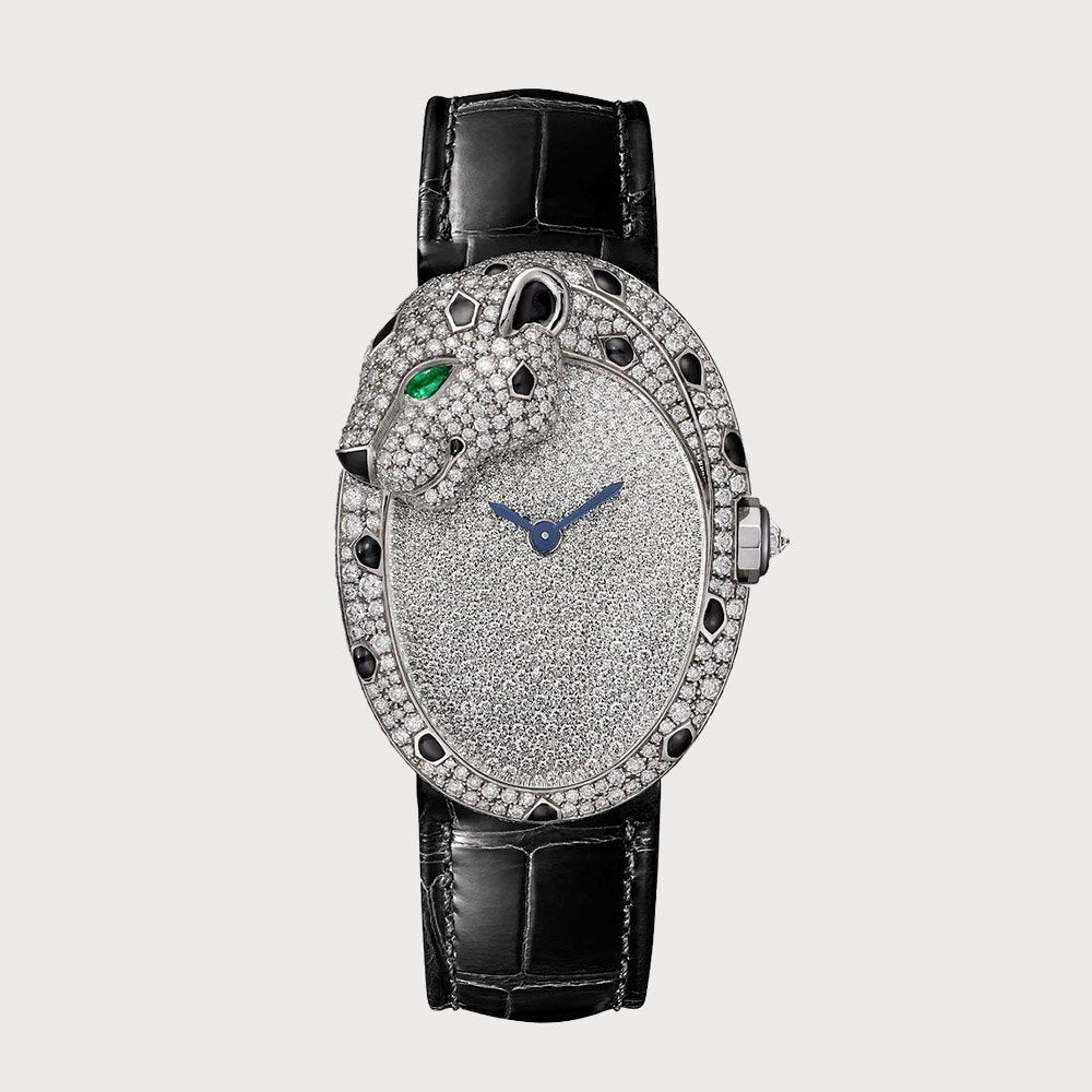 Cartier La Panthère Lovée Diamond Set With Emerald Eye