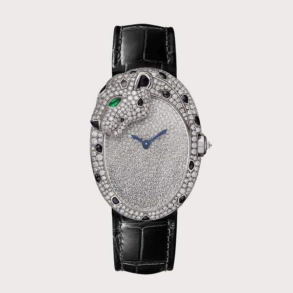 Cartier La Panthère Lovée Diamond Set With Emerald Eye