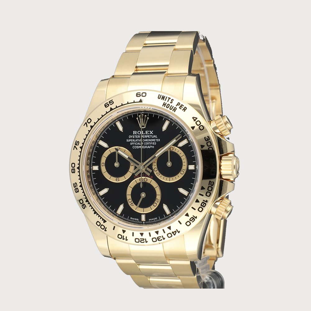 Rolex Daytona In Yellow Gold With Black Dial - view 10