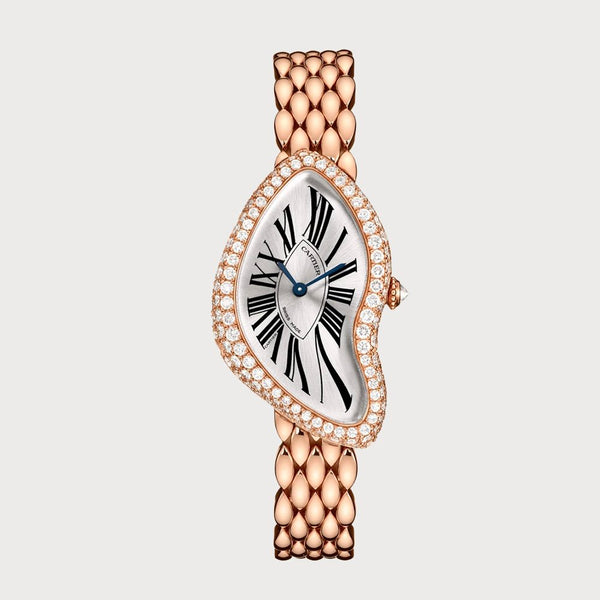 Cartier Crash Rose Gold With Diamond Set Bezel