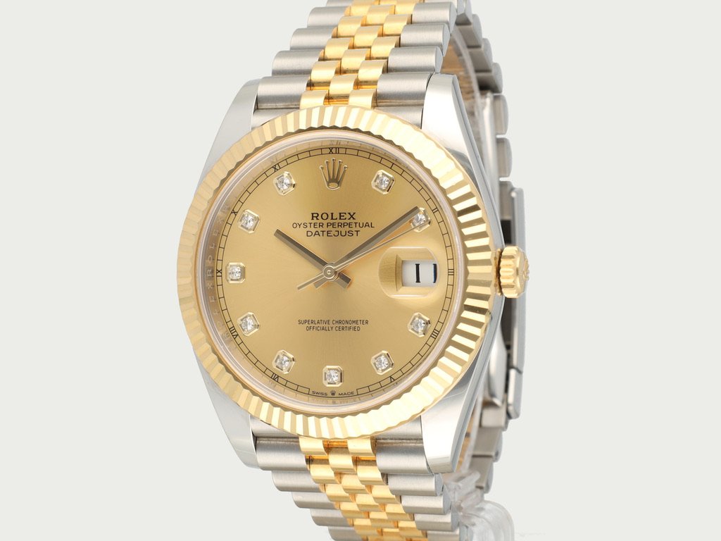 Rolex Datejust 41 Champagne Dial Yellow Gold - view 10