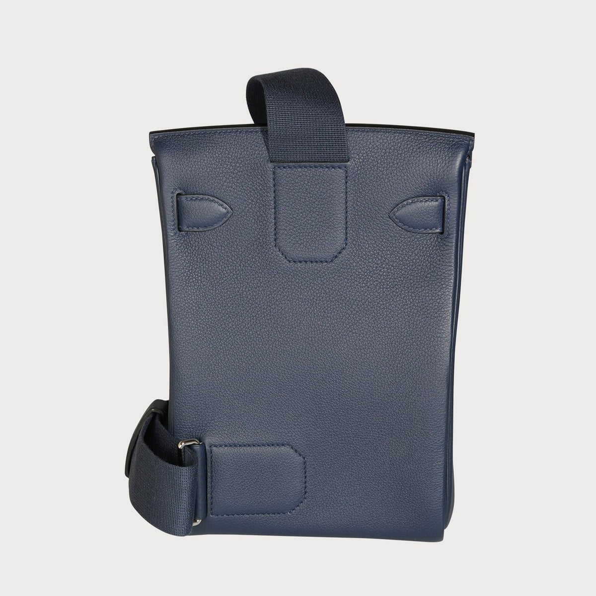 Hermès Hac A Dos Pm Blue Abysse With Palladium Hardware In Togo Leather - view 10