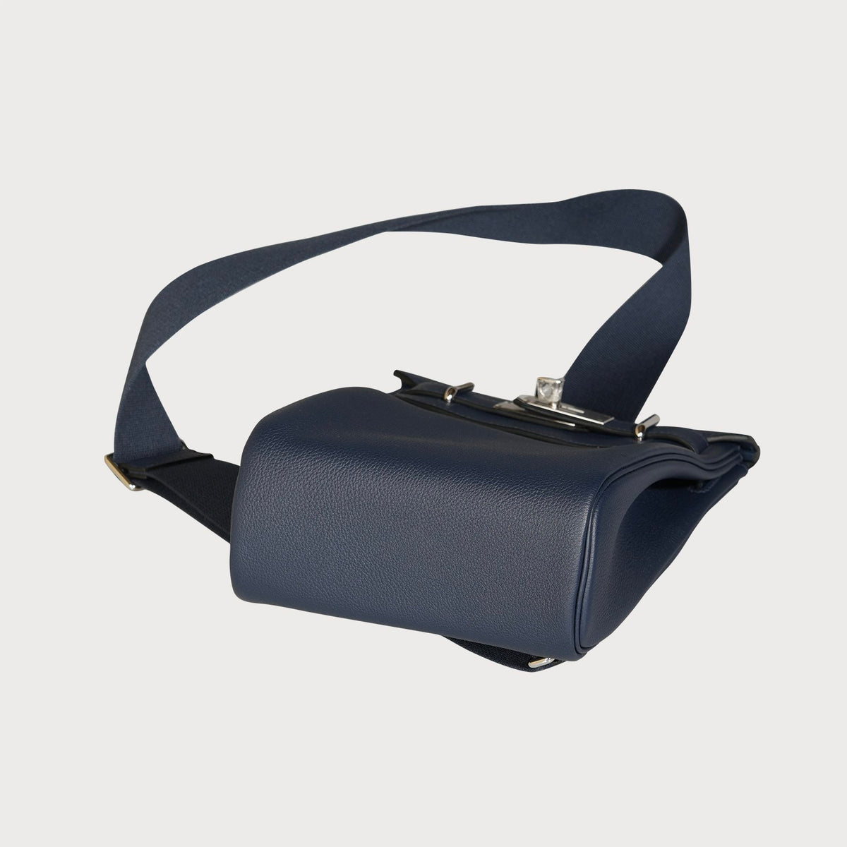Hermès Hac A Dos Pm Blue Abysse With Palladium Hardware In Togo Leather - view 6