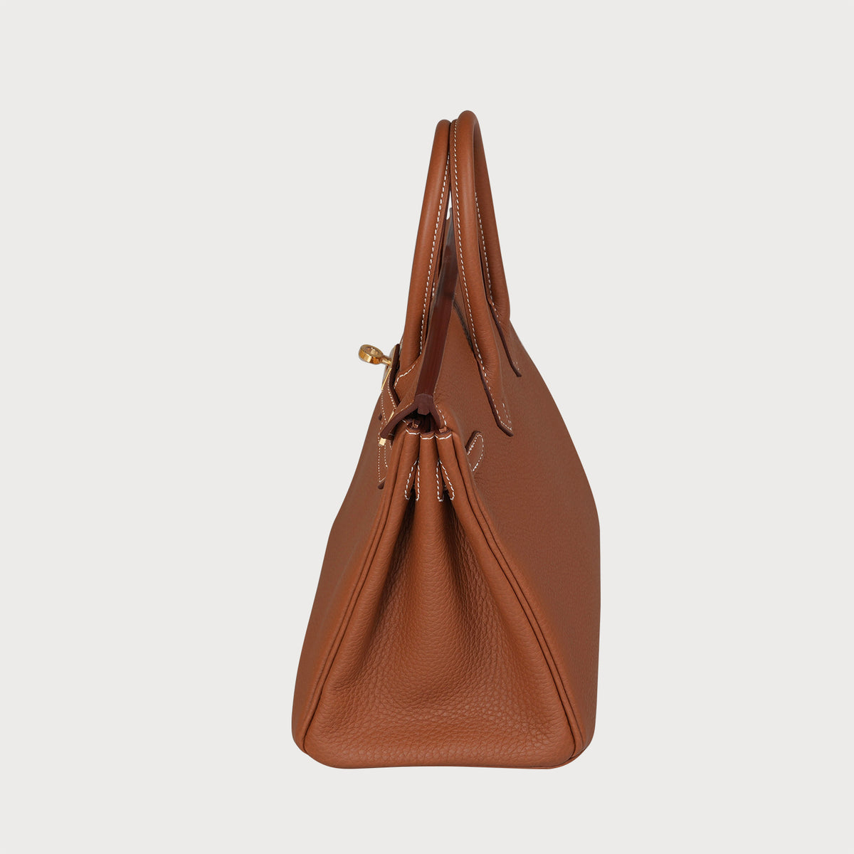Hermès Birkin 25 Gold With Gold Hardware In Togo Leather - view 6