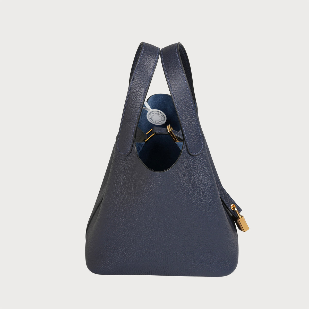 Hermès Picotin Lock 18 Bleu Nuit With Gold Hardware - view 3